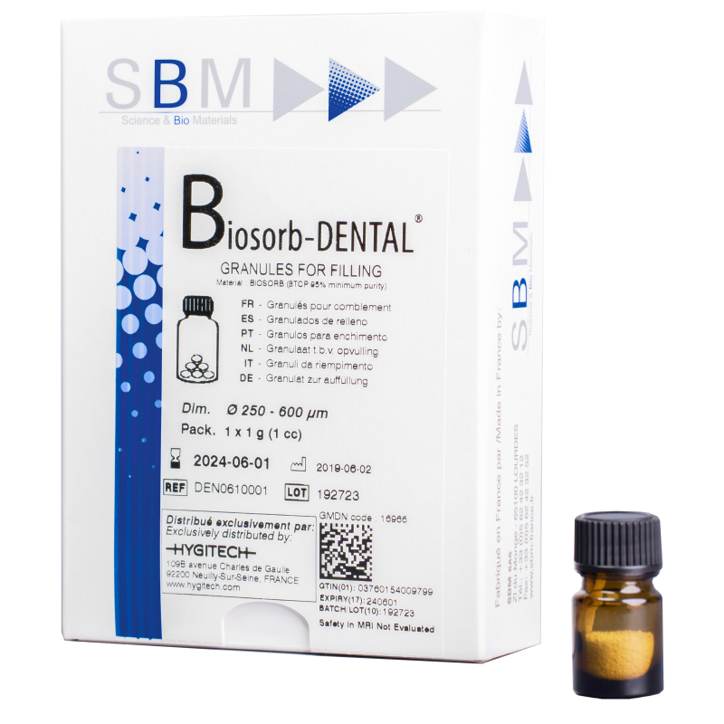 Biosorb-Dental : substitut osseux synthétique